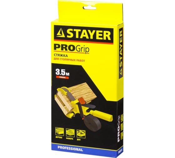 Стяжка для столярных работ STAYER 3500 мм 32231_z01