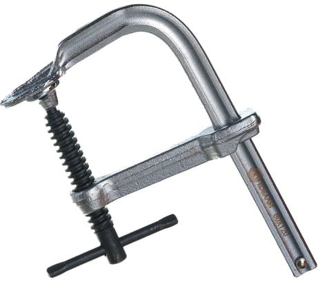 F-образная кованая струбцина 80х120мм КОБАЛЬТ 244-636