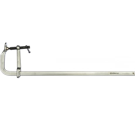 F-образная кованая струбцина 120х600мм КОБАЛЬТ 244-681