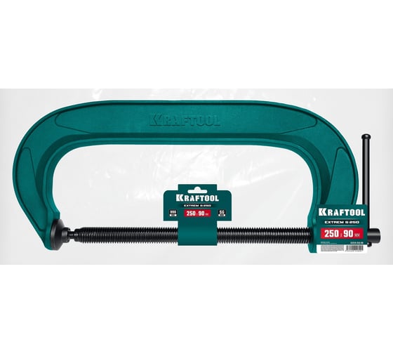 G-образная струбцина KRAFTOOL Extrem g-250 250x90 мм 32229-250-90