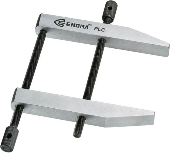 Параллельная струбцина с двумя винтовыми зажимами EHOMA PLC-040, 40х25 мм 1