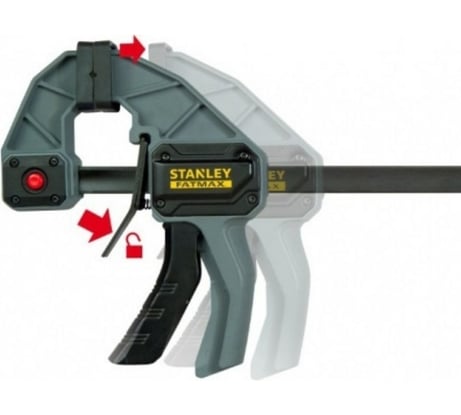 Триггерная струбцина Stanley FATMAX L 450 мм FMHT0-83211