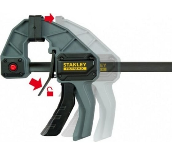 Триггерная струбцина Stanley FATMAX L 450 мм FMHT0-83211