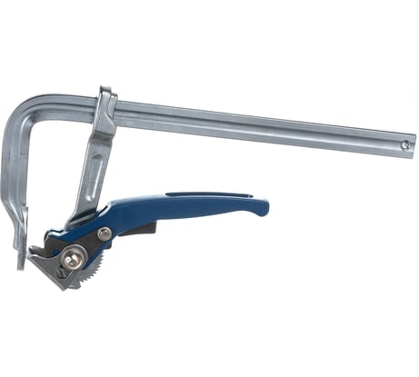 F-образная рычажная струбцина (120 х 300 мм, кованая) КОБАЛЬТ 249-075