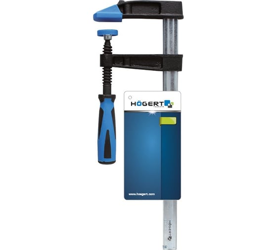 Столярная струбцина HOEGERT TECHNIK 300x120 мм HT3B908