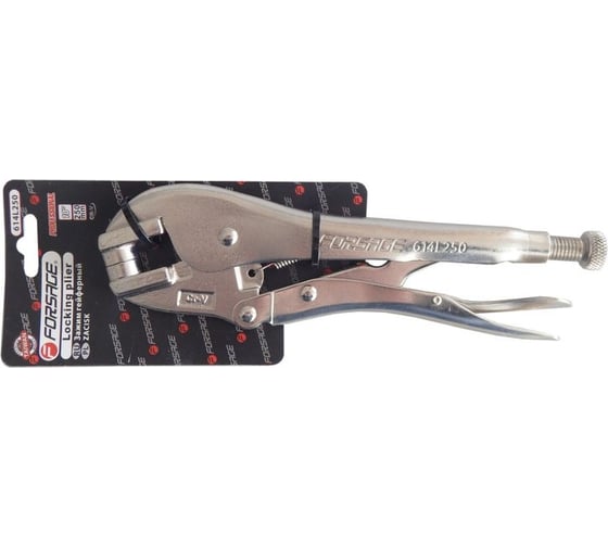Специальный гейферный зажим Forsage точечный, 10"-250 мм F-614L250(18623)