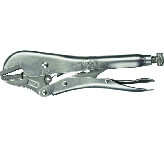 Пассатижи с фиксатором, прямые губки, 250мм Irwin 10R T0102EL4