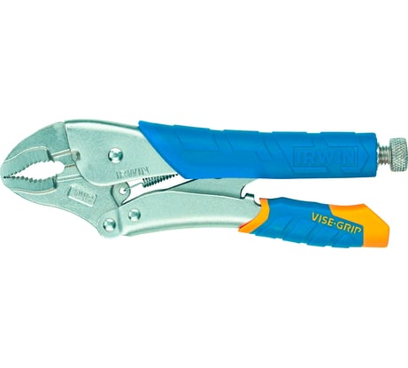 Пассатижи с фиксатором, изогнутые губки Irwin FASTRELEASE 10WR T05T