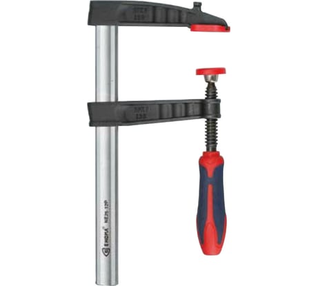 Струбцина 120x60 F с губками из чугуна, компонентная рукоятка EHOMA NB12-6P