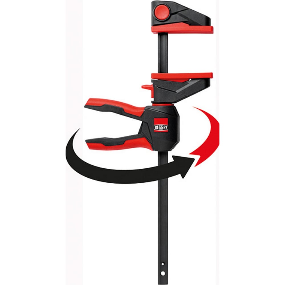 СтрубцинапистолетноготипаBESSEYEZ3601.4кН,300ммx80мм,распор195-465мм,свращающейсяна360рукояткойBE-EZ360-30