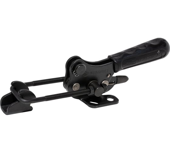 Натяжная защелка KUKAMET чёрная с фиксатором усилие 225 кг B311-3-L 1