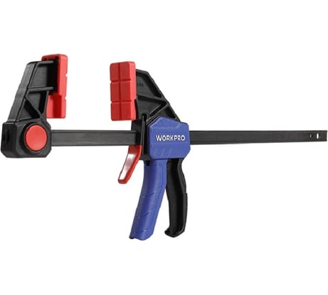 Быстрозажимная струбцина WORKPRO поворотная, 79x450мм WP232041