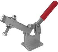 Механический зажим с горизонтальной ручкой WOODWORK усилие 630 кг, прижим 127 мм, база 71 мм GH-204-GBLH