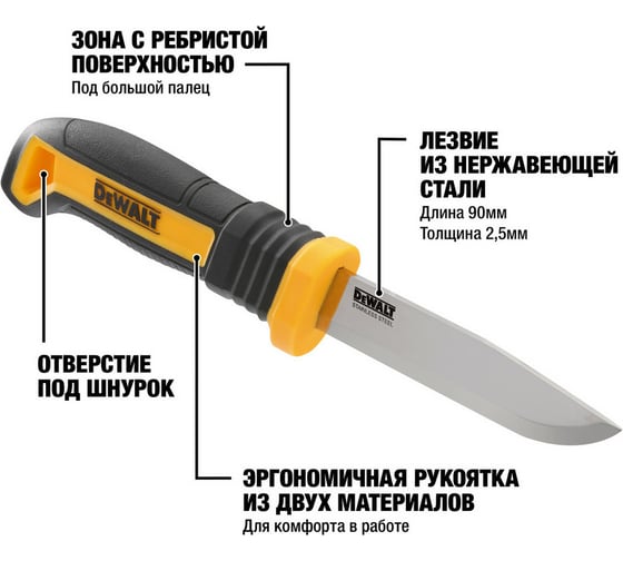 Универсальный нож DEWALT DWHT1-10354 2