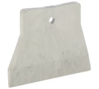 Резиновый шпатель (белый, 100 мм) Biber 35268 тов-130027