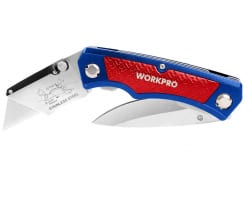 Складной нож 2 независимых лезвия WORKPRO W011011