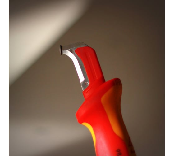 Нож для снятия изоляции с пяткой KNIPEX KN-9855 8