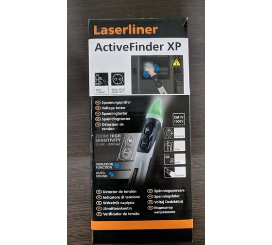 Профессиональный бесконтактный индикатор напряжения Laserliner ActiveFinder XP 083.013A 12