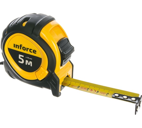 Рулетка с тройным стопом Inforce 5Х19 06-11-70 2
