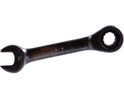 Комбинированный трещоточный укороченный ключ AV Steel 10мм шт AV-315310