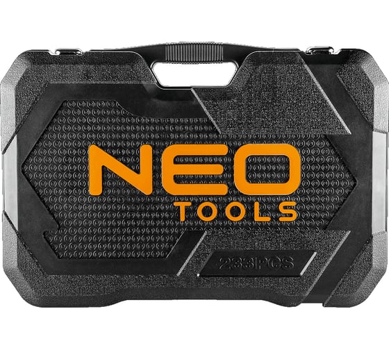 Сменные головки 1/2 3/8 1/4 233 шт. NEO Tools 08-681 12