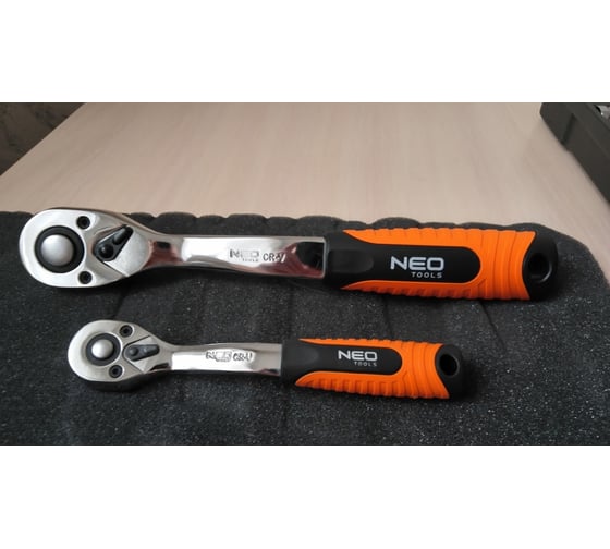 Сменные головки 82 шт. 1/2 1/4 CrV NEO Tools 08-672 20