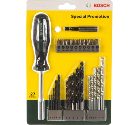 Фото набора инструмента Bosch 2607017201 Фото набора инструмента Bosch 2607017201