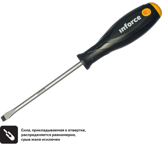 Купить шлицевую отвертку inforce sl8x150 06-09-62 в Ижевске - цены, отзывы, характеристики, доставка, гарантия, инструкция