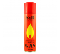 Газ для зажигалок S&B 250 мл, объем 335см3 ГС 006