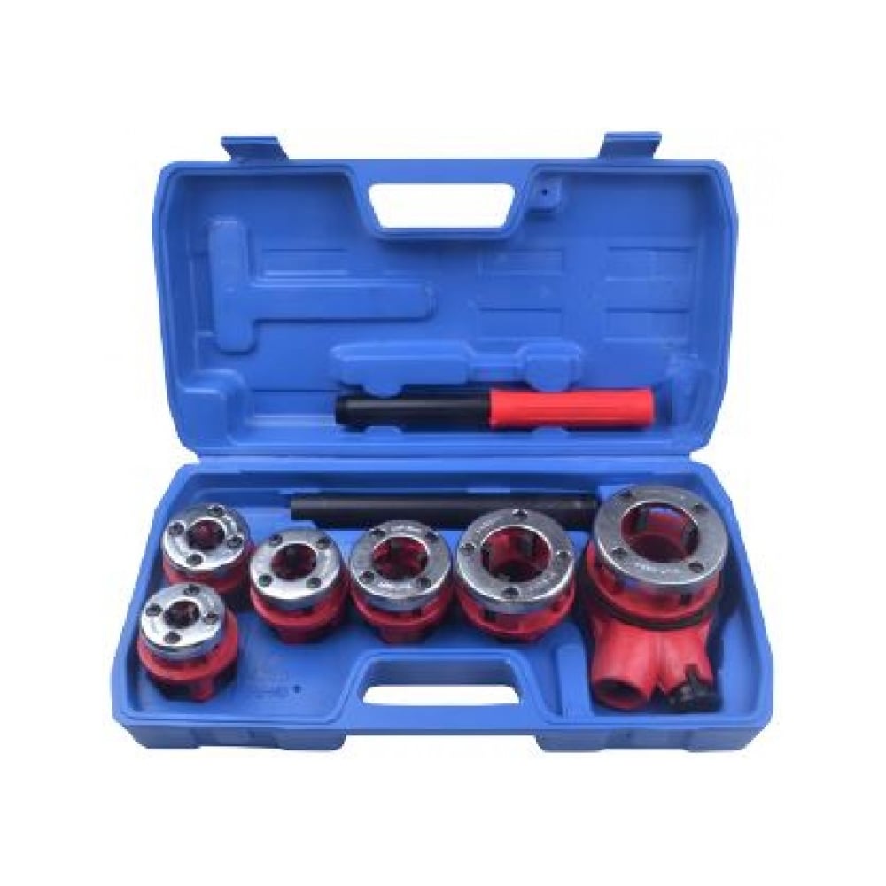 Купить трубный клупп для нарезки резьбы со сменными плашками rockforce ...