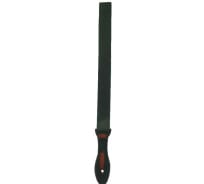 Плоский прямой напильник с ручкой PVC (300 мм, насечка №3 мелкая, по 4м сторонам) BAUM 3713300