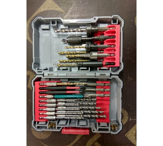 Пластиковый кейс для хранения оснастки Bosch размер L 2608522363 3