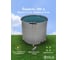 Емкость EKUD 300 л, h=70см, металлические стойки, 300L70 EKUD300L70 3