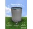 Емкость EKUD 500 л, h=100см, металлические стойки, 500L100 EKUD500L100 5