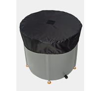 Емкость с крышкой EKUD 500 л, h=70см, металлические стойки, 500L701 EKUD500L701