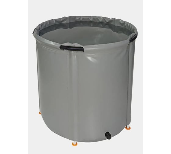 Емкость с крышкой EKUD 500 л, h=70см, металлические стойки, 500L701 EKUD500L701