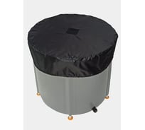 Емкость с крышкой EKUD 1500 л, h=100см, металлические стойки, 1500L1001 EKUD1500L1001