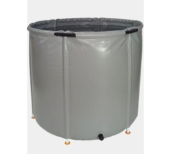 Емкость с крышкой EKUD 1500 л, h=100см, металлические стойки, 1500L1001 EKUD1500L1001