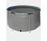 Емкость с крышкой EKUD 1500 л, h=70см, металлические стойки, 1500L701 EKUD1500L701 1