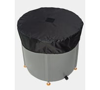 Емкость с крышкой EKUD 2000 л, h=70см, металлические стойки, 2000L701 EKUD2000L701