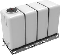 Емкость Экопром KR 4000 1(63), 2(0), 3(0), 4(0) белая в обрешетке N (полный слив) 121203.4000.000.002
