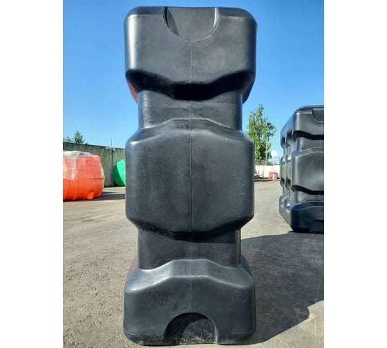 Прямоугольная емкость KSC 1500 л, чёрная КSC-P-BLACК-1500