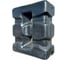 Прямоугольная емкость KSC 1500 л, чёрная КSC-P-BLACК-1500 6