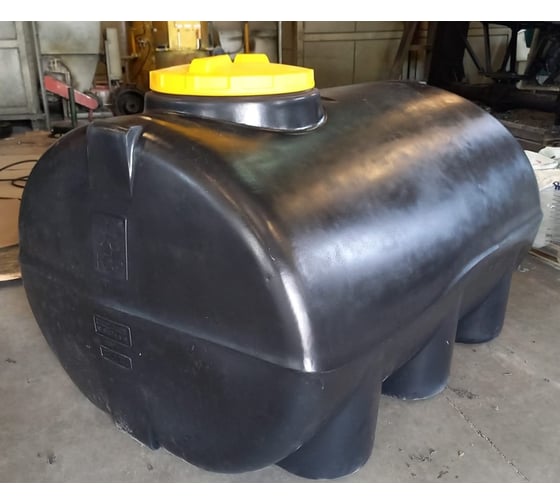 Горизонтальная ёмкость KSC 3000 л, чёрная KSC-T-BLACK-3000