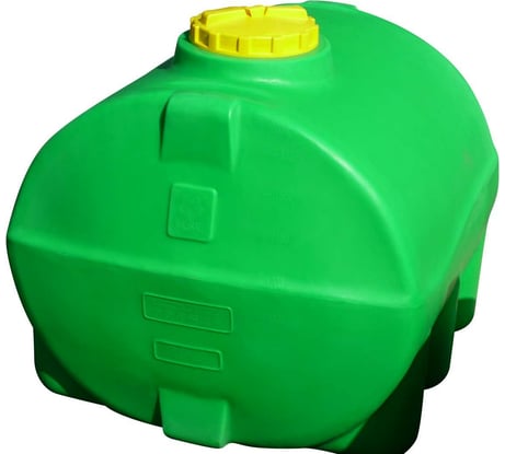 Горизонтальная емкость KSC 2000 л, зелёная КSC-T-2000