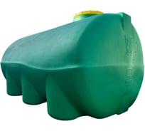 Горизонтальная емкость KSC 10000 л, зелёная КSC-T-10000