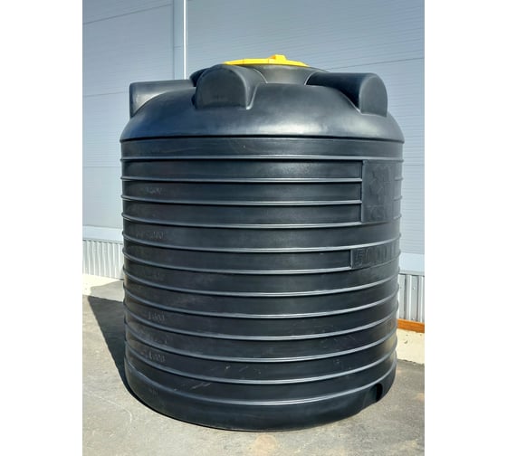 Вертикальная ёмкость KSC 5000 л, черная KSC-C-BLACK-5000