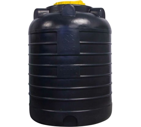 Вертикальная ёмкость KSC 1000 л, чёрная KSC-C-BLACK-1000