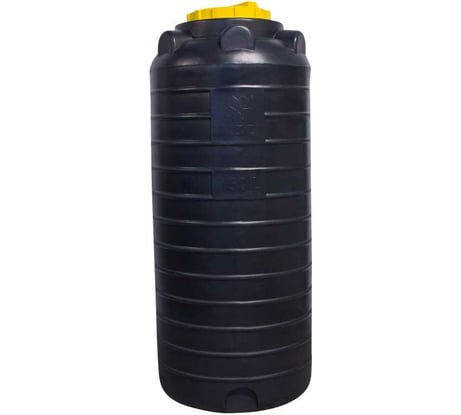 Вертикальная цилиндрическая ёмкость KSC 750 л, чёрная КSC-C-BLACК-750
