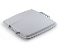Крышка бака для мусора DURABLE DURABIN 90 л, серая 1800475050